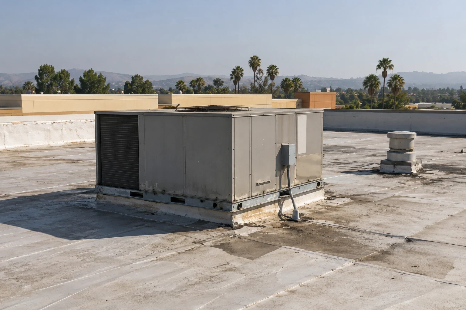 Shopping Center Roof Repair in Costa Mesa, CA