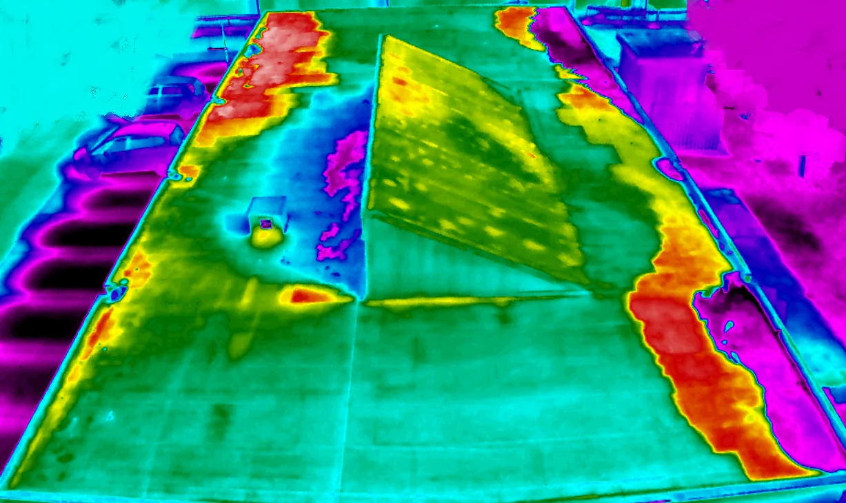 Infrared Roof Moisture Survey in Costa Mesa, CA