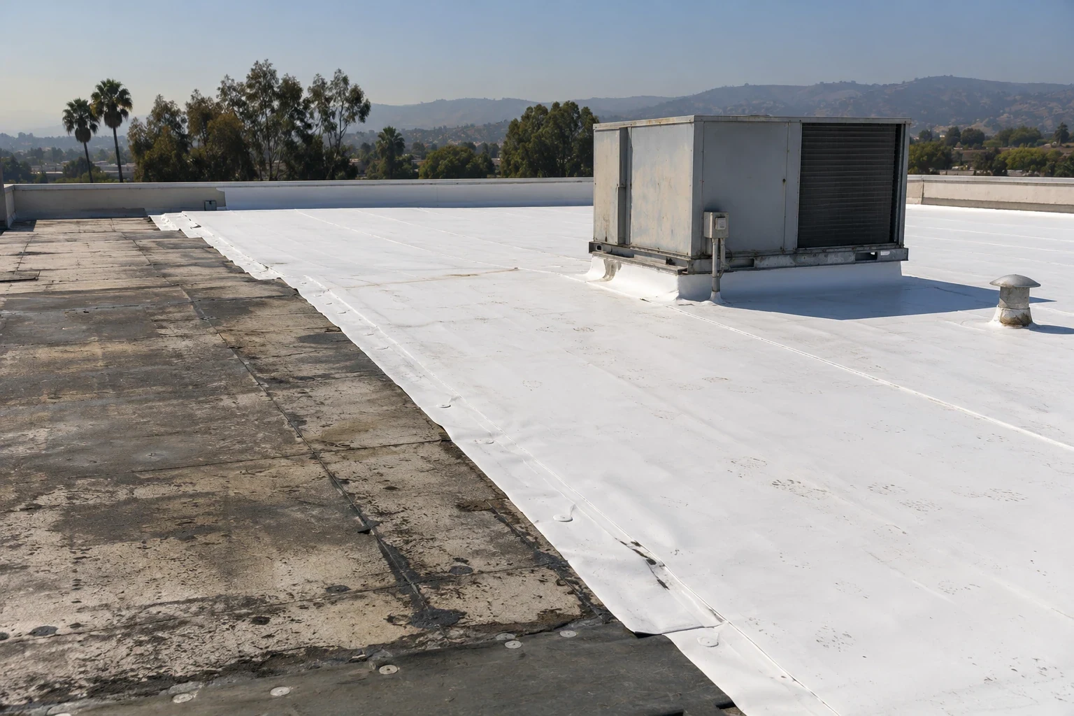 Commercial Roof Recover in Costa Mesa, CA